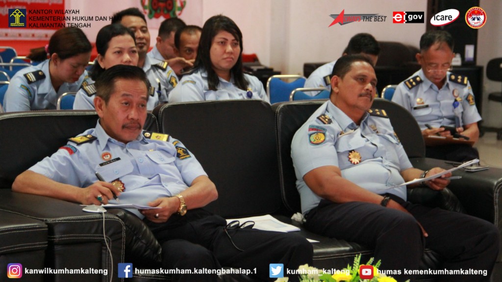 Kanwil Kemenkumham Kalteng Beserta UPT Pemasyarakatan Lakukan Teleconference Terkait Penjelasan dan Komitmen Bersama Pemberian Remisi Dan Integrasi, Rehabilitasi, Pelatihan Keterampilan Dan Zero Overstaying Tahun 2020