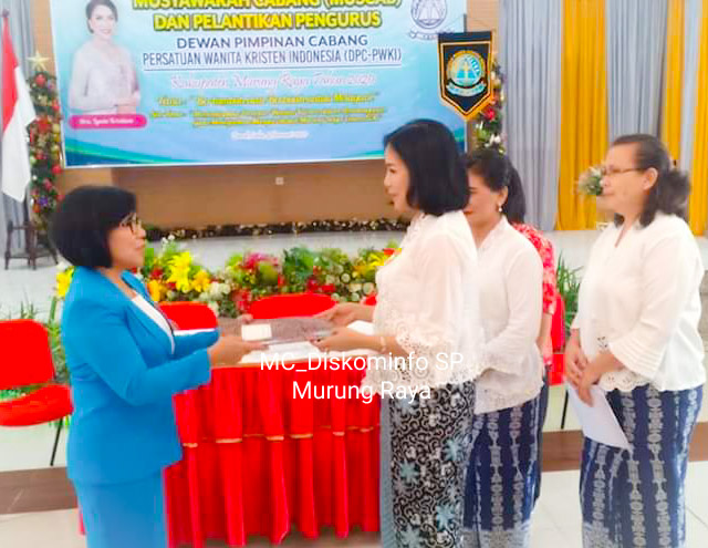 Lynda Kristiane Terpilih Menjadi Ketua DPC PWKI Kabupaten Murung Raya Periode 2020-2024