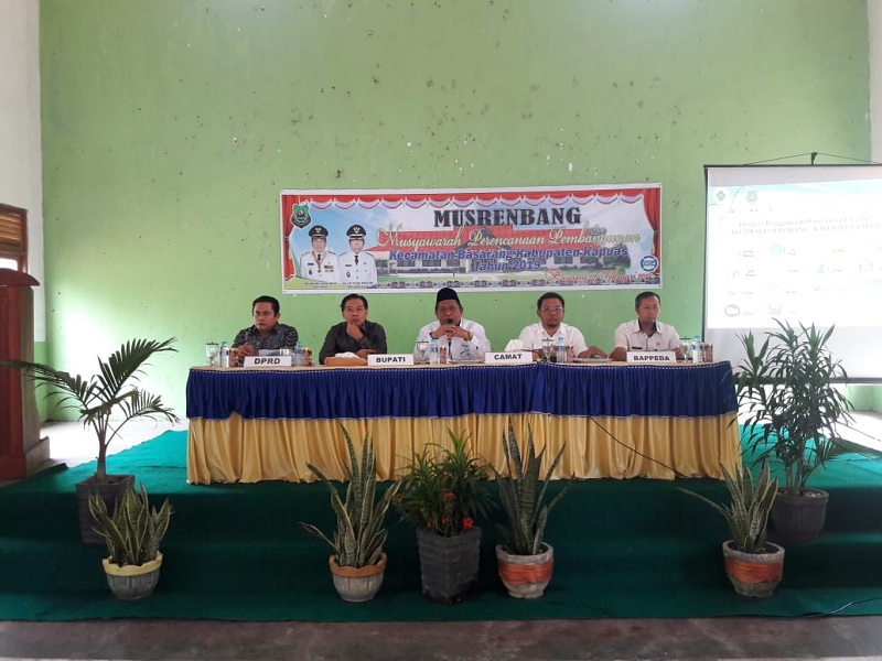 Musrenbang Kecamatan Basarang Sampaikan 696 Usulan Kegiatan