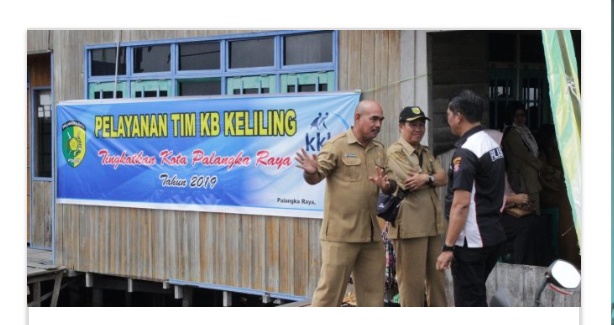 Pelayanan KB Gratis 100 Hari Kerja Efektif Walikota Palangka Raya