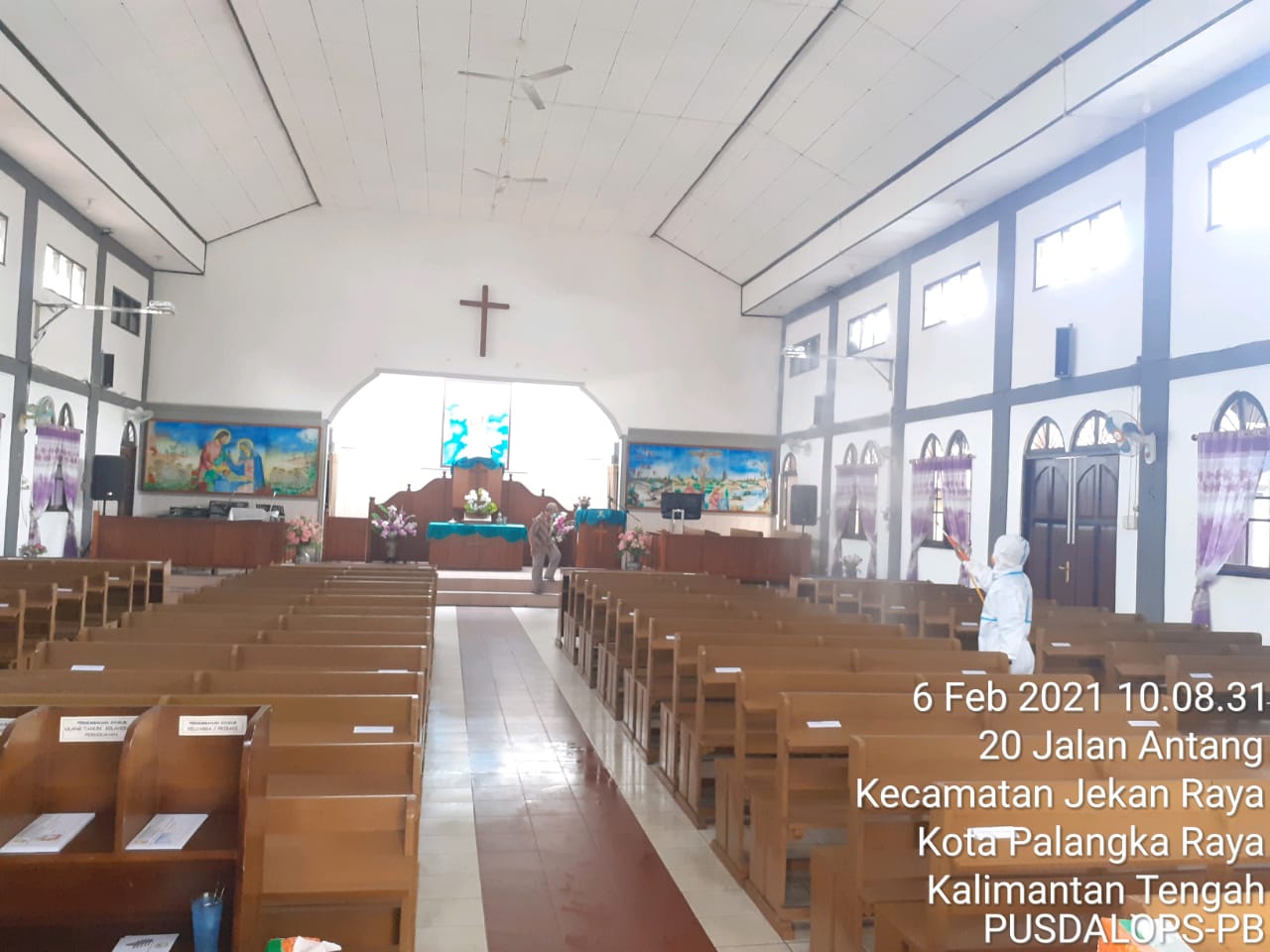 Cegah Covid-19, Satgas Prov. Kalteng Gandeng Tokoh Gereja