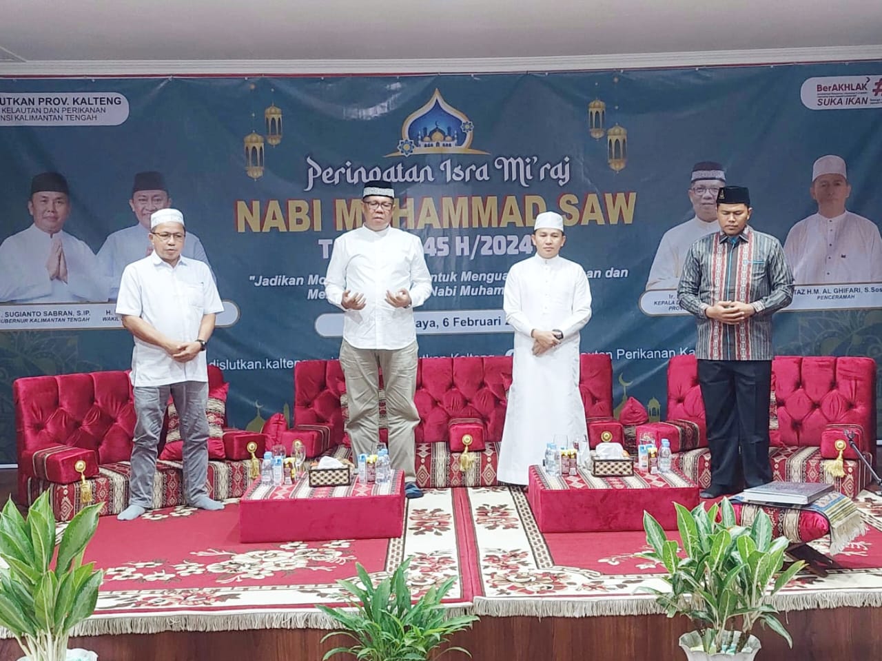 Peringati Isra Mi`raj, Majelis Talim Assamkiyah Dislutkan Prov. Kalteng Bagikan Paket Sembako