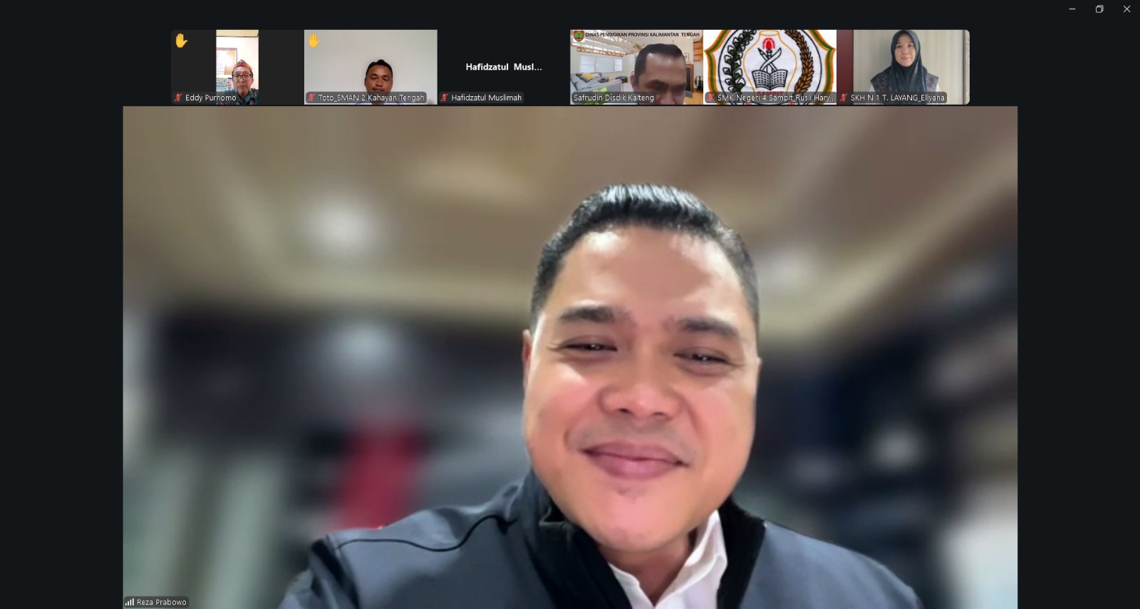 ‎Plt. Kadisdik Kalteng Tekankan Disiplin Kelas Digital Huma Betang dalam Rakor Daring Kepala Sekolah