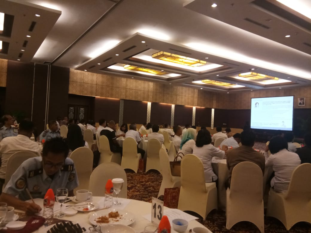 Rutan Kelas IIA Palangka Raya Mendapatkan penghargaan dalam acara Treasury Award yang diadakan oleh KPPN Palangka Raya