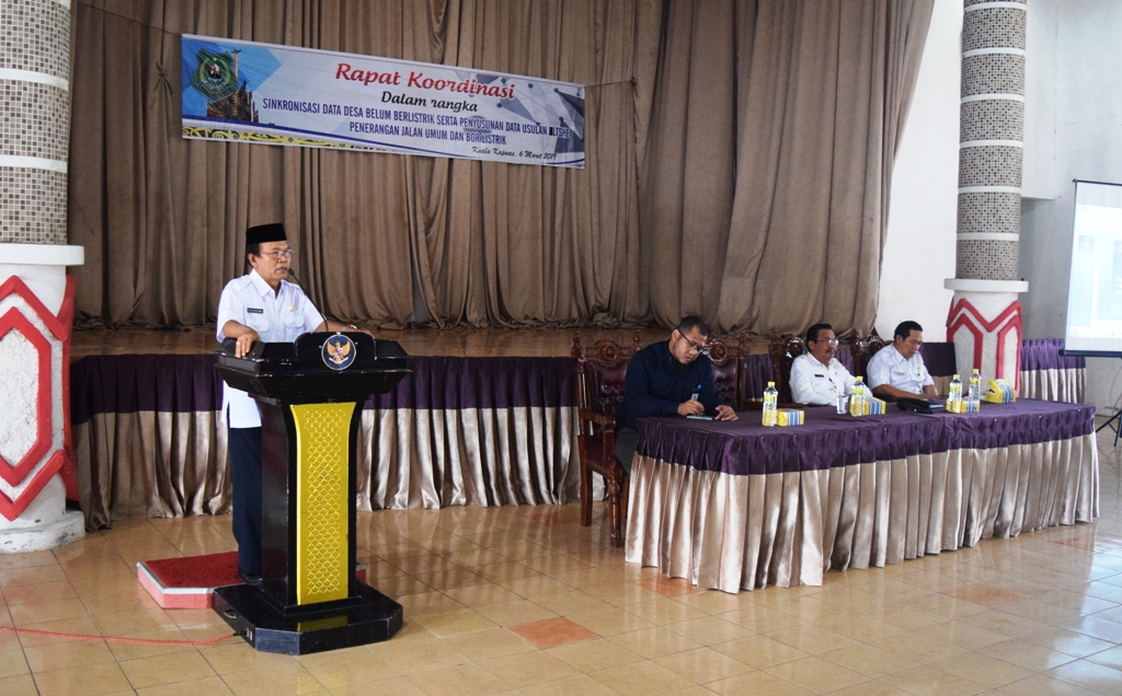 PLN Lakukan Rakor Sinkronisasi Data Desa Belum Berlistrik