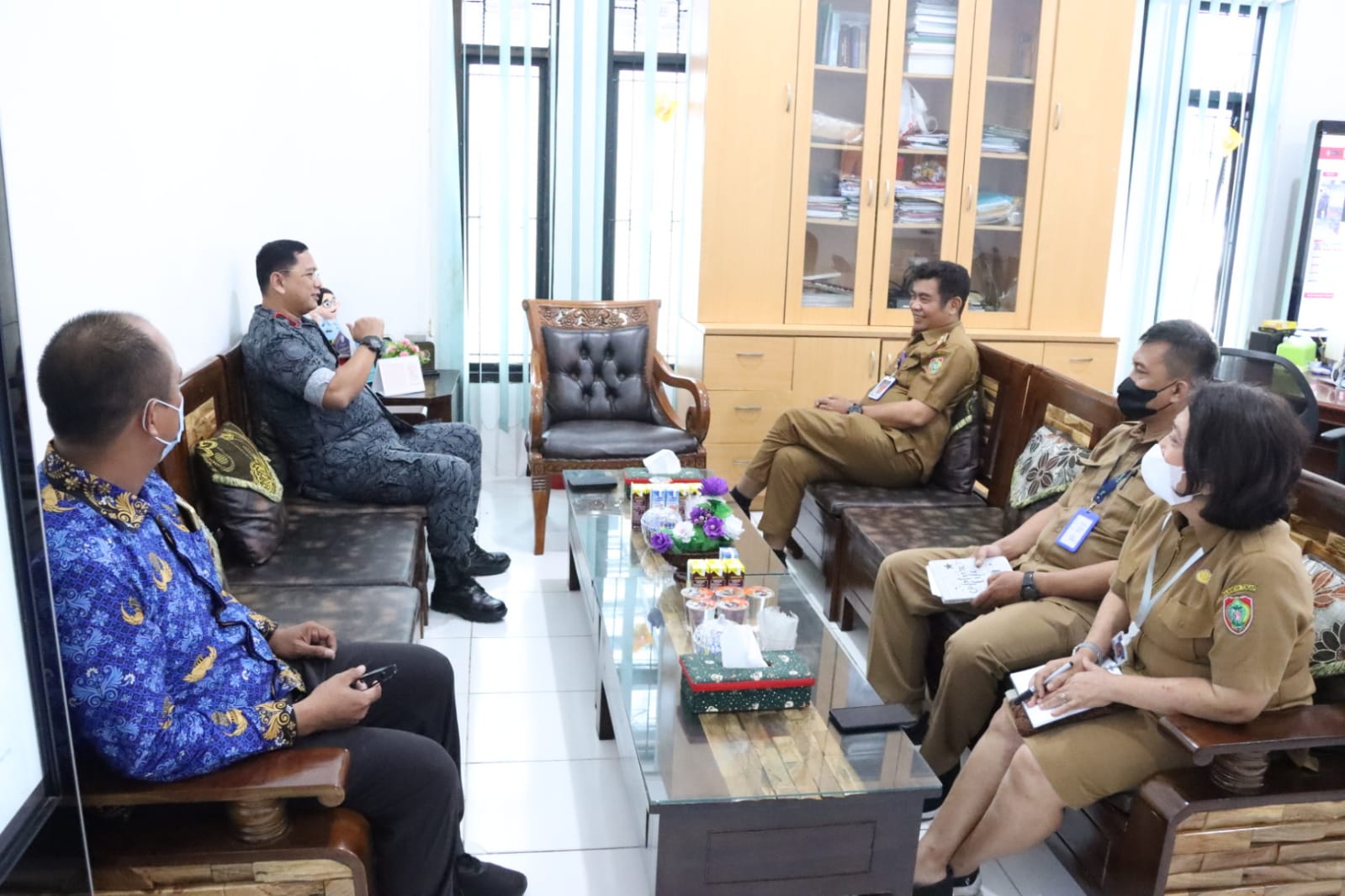 Kominfosantik Bersama BNNP Kolaborasi Berantas Narkoba di Wilayah Kalteng