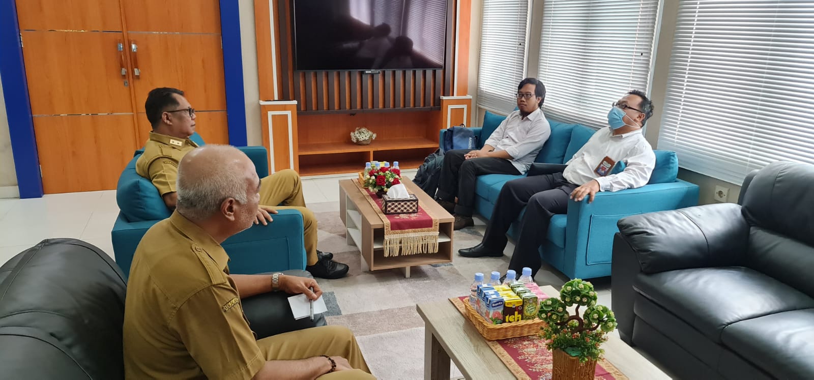 Perkuat Program Shrimp Estate, Dislutkan Terima Kunjungan Perwakilan BPKP Prov. Kalteng 