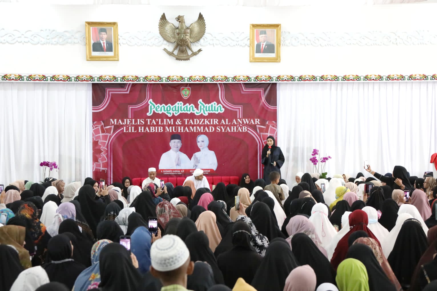 Hadiri Majelis Taklim dan Tadzkir Al Anwar Lil Habib Muhammad Syahab, Ivo Sugianto Sabran Ajak Amalkan Kebaikan ke Semua Orang