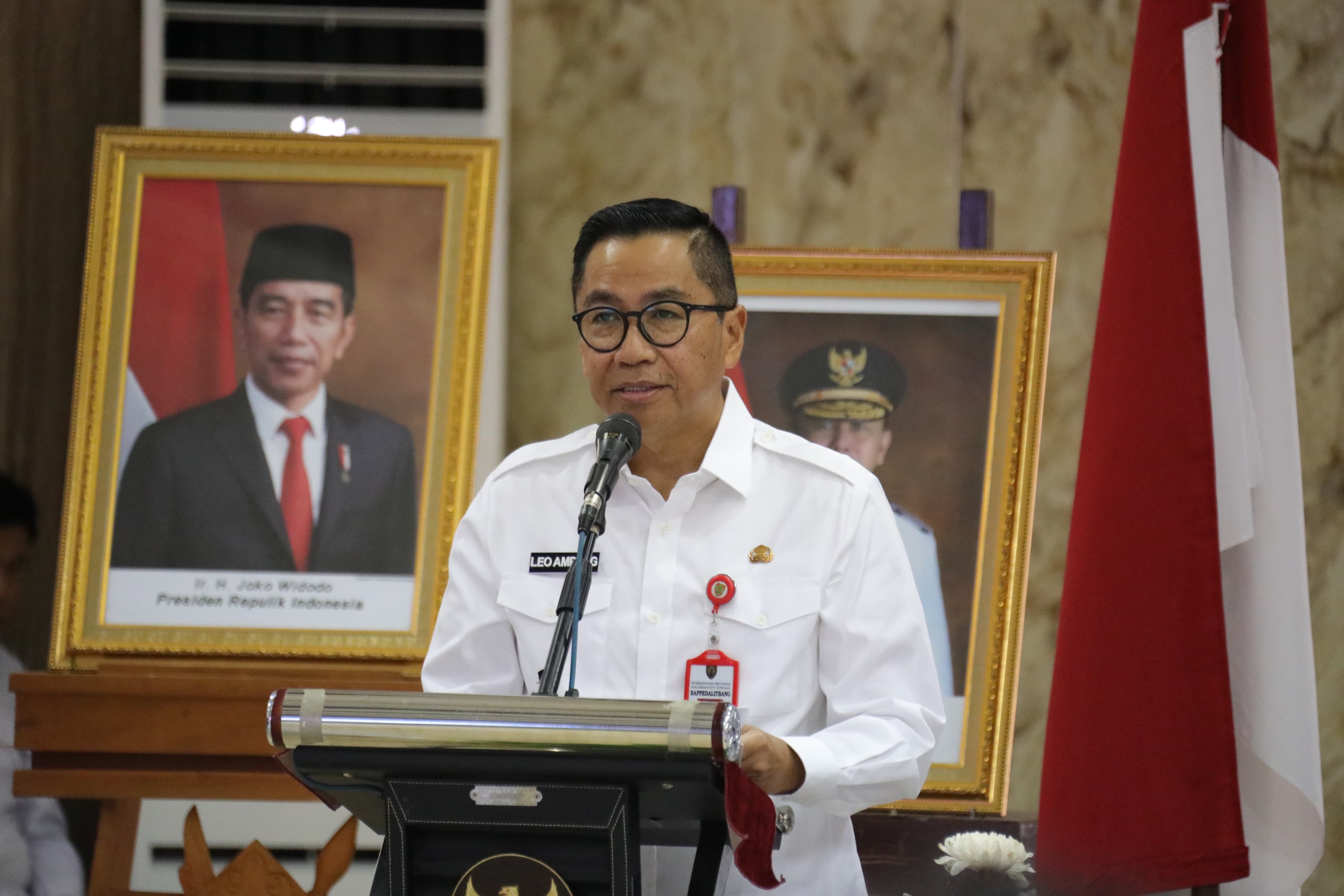 Asisten Ekbang Sri Widanarni Pimpin Rakordalev Tahun 2023 dan Rakorpem Tahun 2024