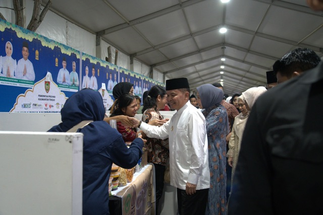 Gubernur H. Agustiar Sabran dan Wagub H. Edy Pratowo Sambut Baik Terlaksananya National Halal Fair 2025