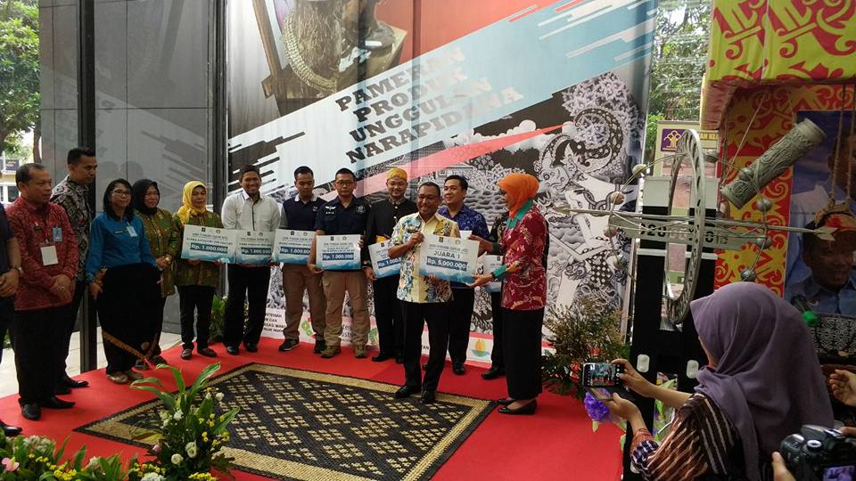 Luar Biasa, Stan Divisi Pas Kalteng Dalam Lomba Souvenir Raih Predikat Juara Pertama Diajang PUN 2018