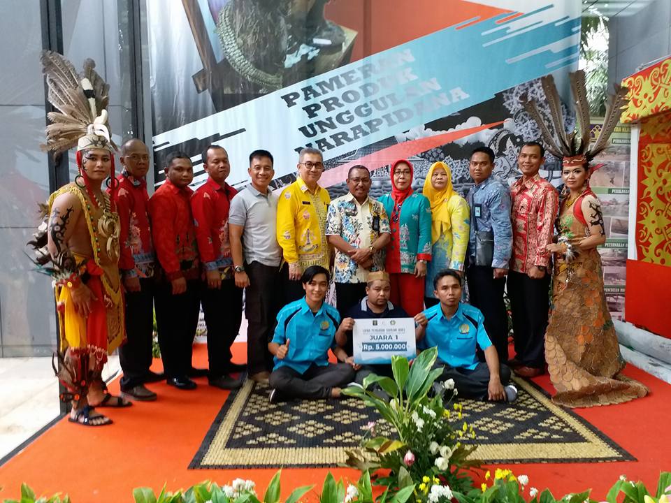 Luar Biasa, Stan Divisi Pas Kalteng Dalam Lomba Souvenir Raih Predikat Juara Pertama Diajang PUN 2018