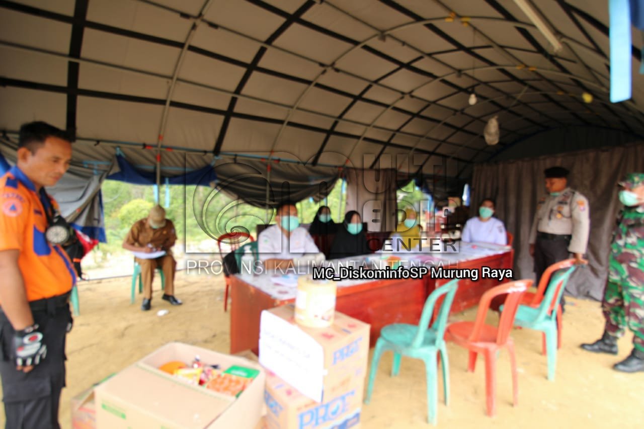 Kecamatan Laung Tuhup Menyambut Baik Bantuan Dinas KominfoSP Murung Raya