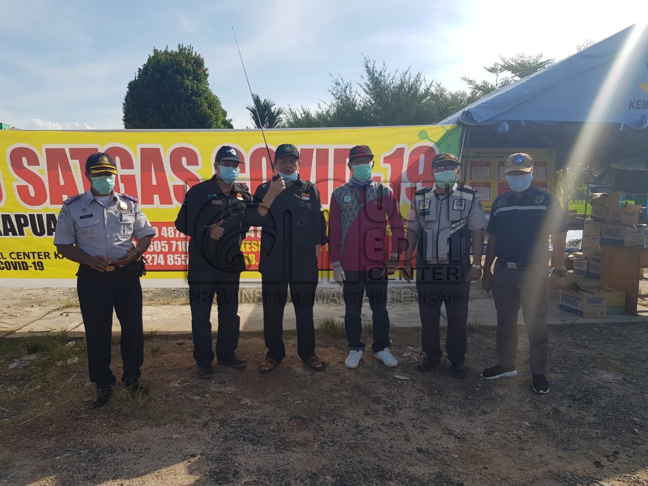 Kominfo Fasilitasi Frekuensi Radio Pancar Ulang Untuk Gugus Tugas Covid-19 Kapuas