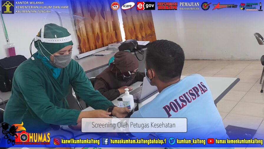 Kabapas Pangkalan Bun Jalani Vaksinasi Covid-19 Dosis 2
