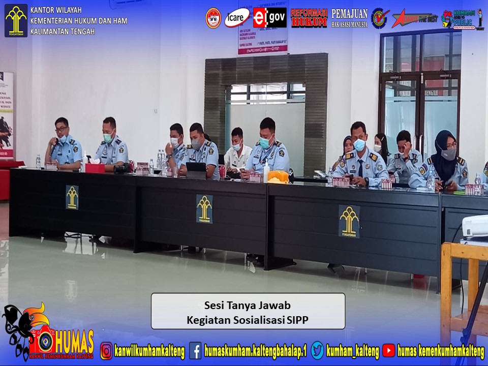 Petugas Rupbasan Ikuti Giat SIPP