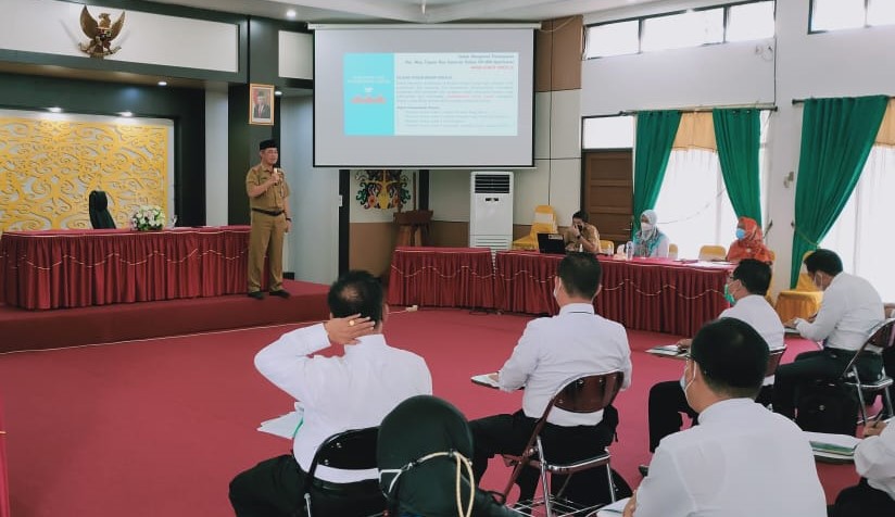 Sekda Kalteng Sampaikan Materi Manajemen Kinerja Pada Kegiatan Pelatihan Kepemimpinan Administrator (PKA) 