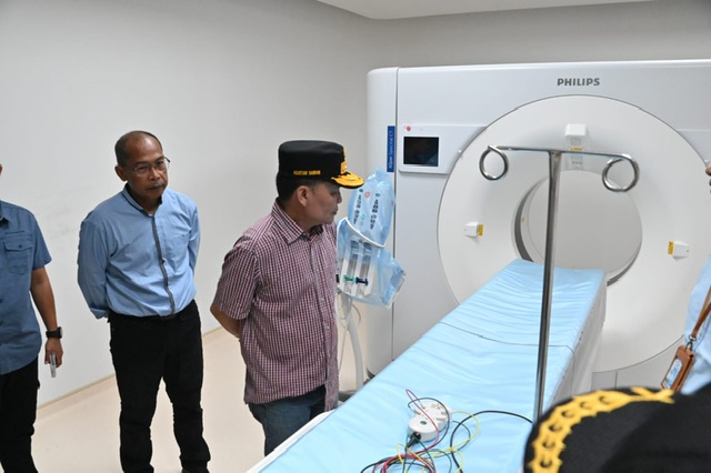 Pastikan Seluruh Fasilitas Siap Digunakan, Gubernur Kalteng Tinjau RSUD Hanau