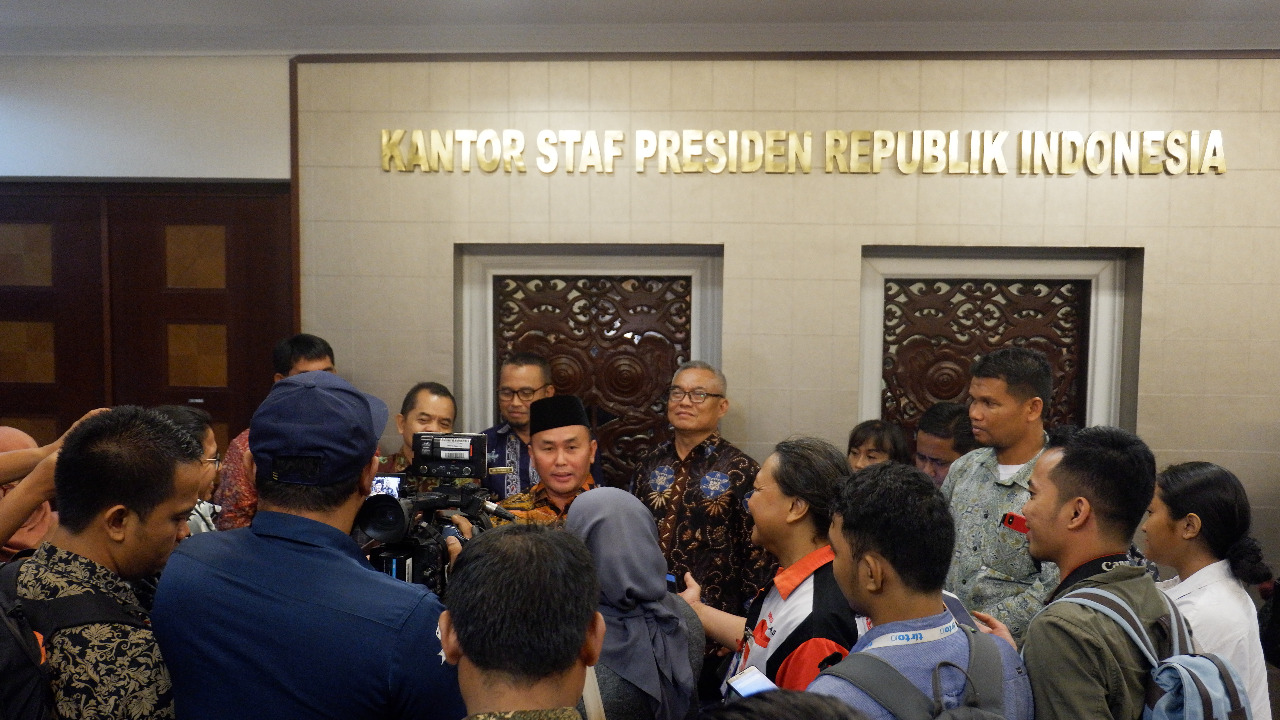 Puluhan Media Cetak, Elektronik dan Online Ikuti Diskusi Rencana Pemindahan Ibukota