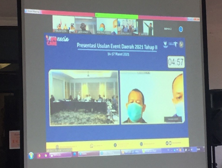 Lima Event Kalteng Masuk Penilaian Tim Kurator KEN 2021