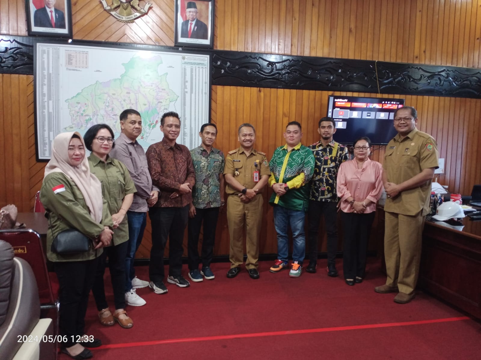 Kepala Disnakertrans Prov. Kalteng Terima Kunjungan Komisi III DPRD Kab. Mura