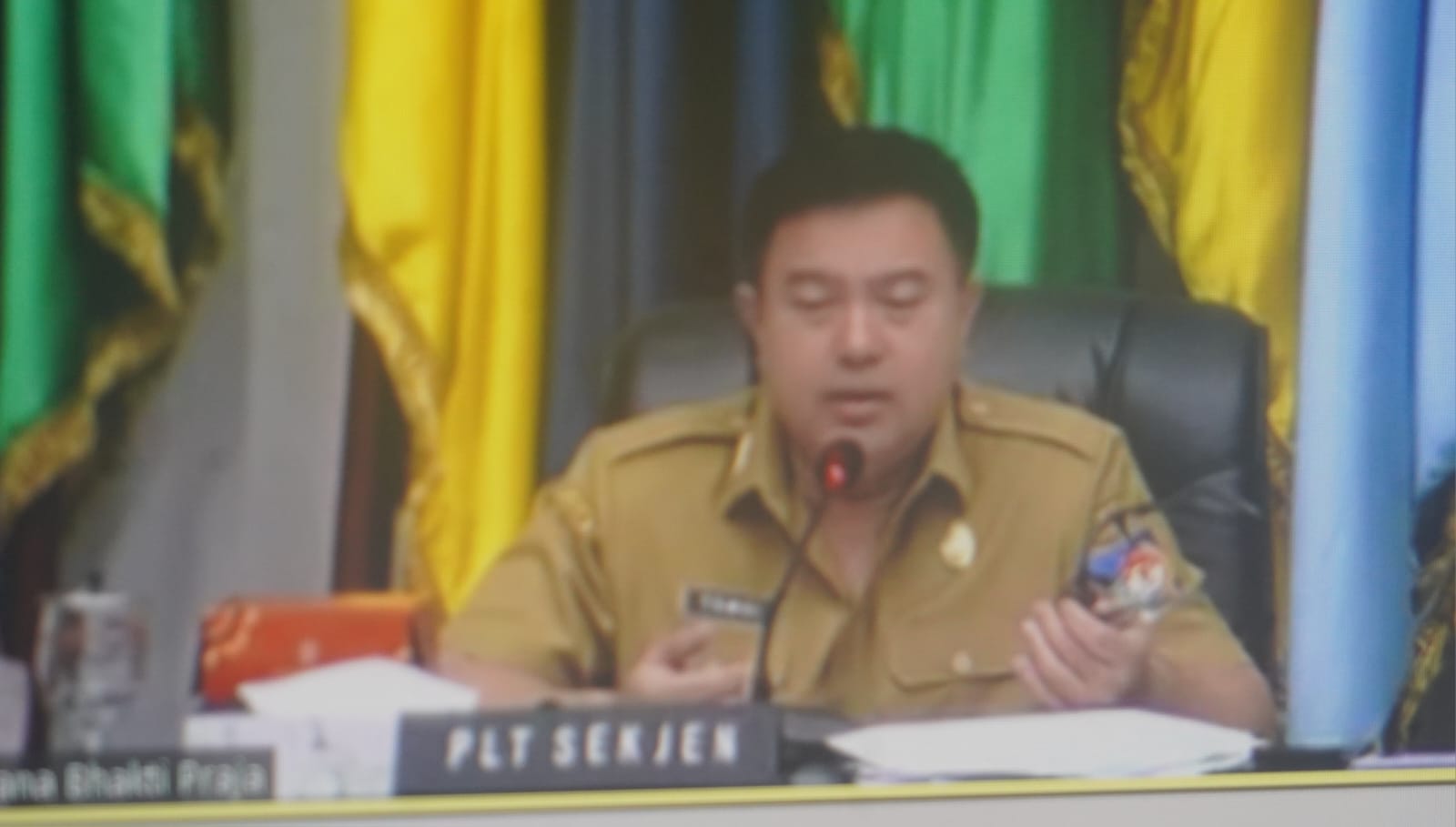 Pemprov. Kalteng Hadiri Rakor Pengendalian Inflasi bersama Kemendagri RI secara Virtual
