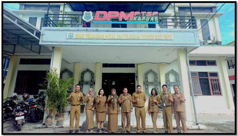 Lebih Dekat Layani Masyarakat, DPMPTSP Prov. Kalteng Kembali Gelar Layanan Perizinan On Site di Kabupaten Kapuas