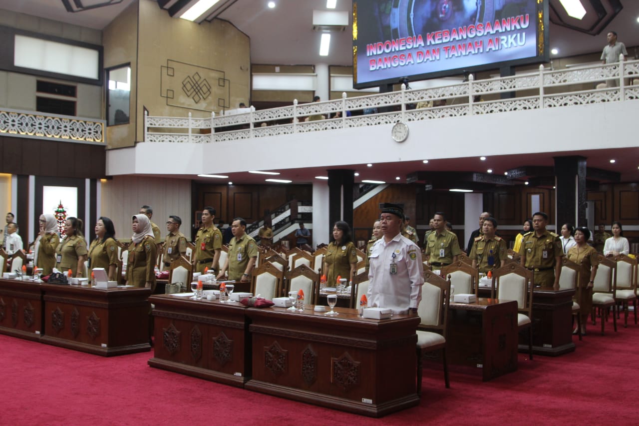 Sekda Nuryakin Hadiri Rapur ke-6 Penutupan Masa Sidang I, sekaligus Rapur ke-1 Pembukaan Masa Persidangan II Tahun Sidang 2024