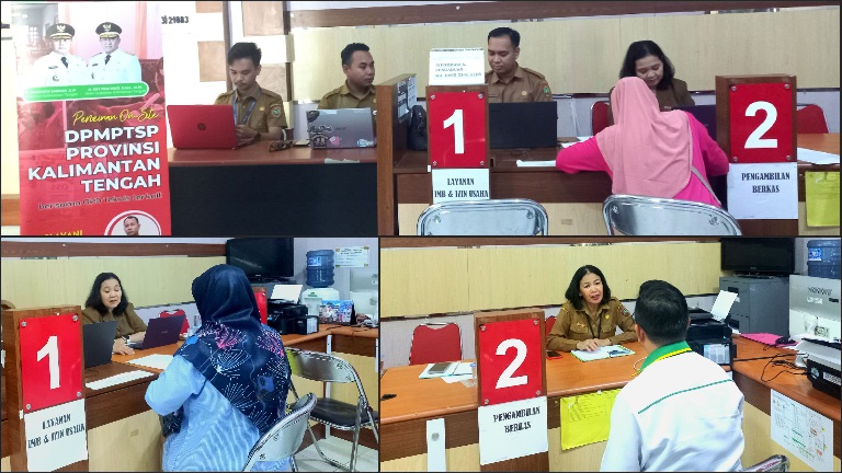 Lebih Dekat Layani Masyarakat, DPMPTSP Prov. Kalteng Kembali Gelar Layanan Perizinan On Site di Kabupaten Kapuas
