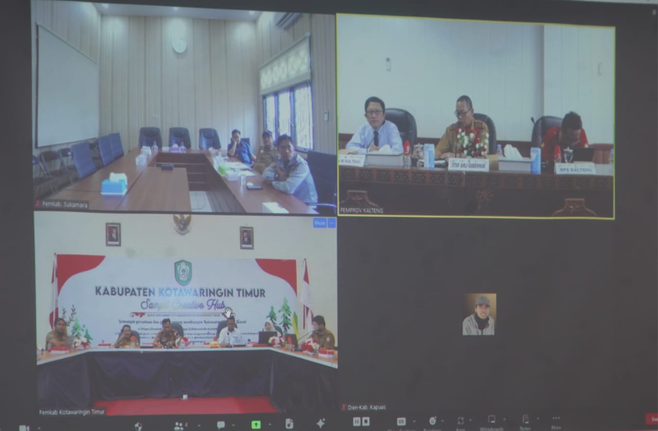 Evaluasi Inflasi Kalteng, Sahli Yuas Eko Pimpin Rapat TPID terhadap Rilis BPS bulan April 2024