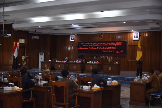 Pemkab dan DPRD Kobar Tandatangani Kesepakatan Awal Ranwal RPJMD 2025–2029