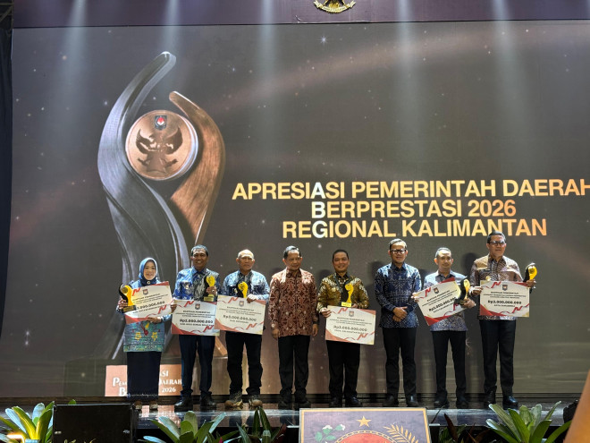 Pemkab Kobar Raih Penghargaan Kategori Creative Financing dari Kemendagri