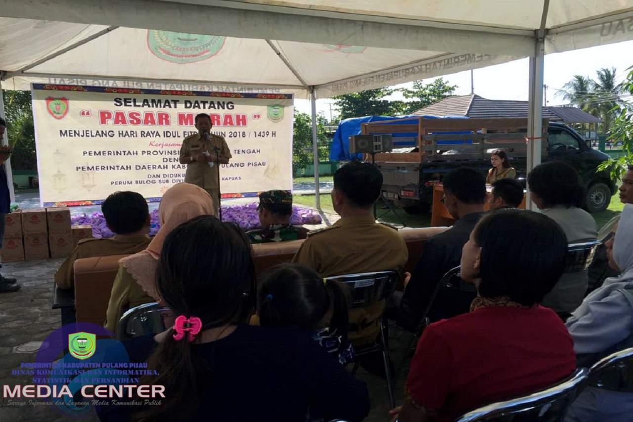 Pemkab Pulang Pisau Gelar Pasar Murah Menjelang Lebaran