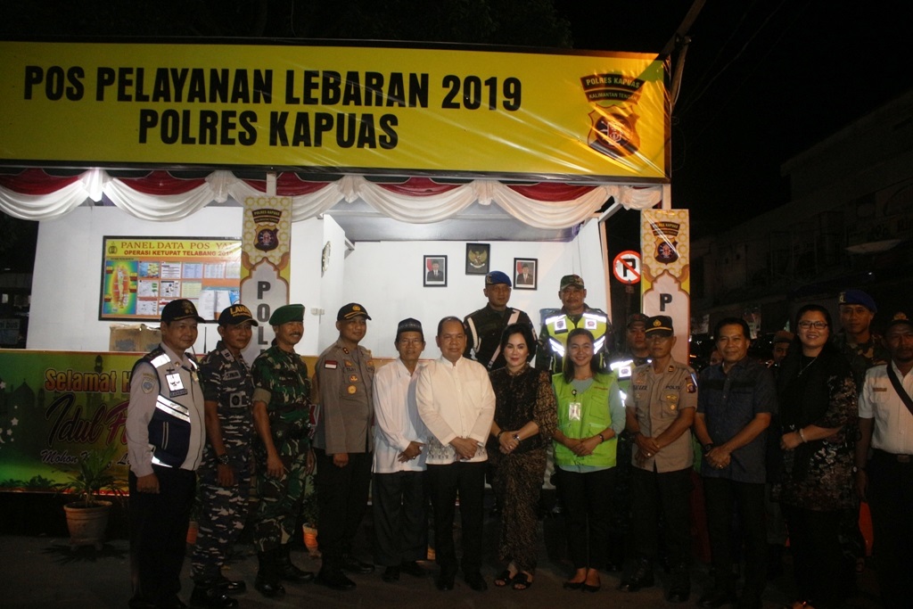 Bupati Cek Pos Pelayanan Lebaran 2019