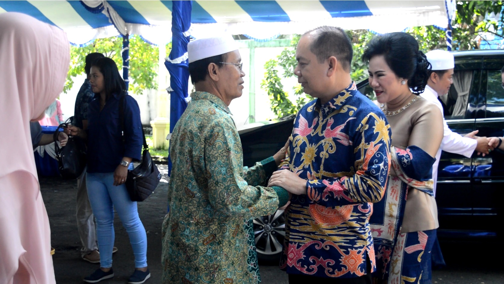 Bupati Kapuas Bersilaturahmi di Hari Idul Fitri 