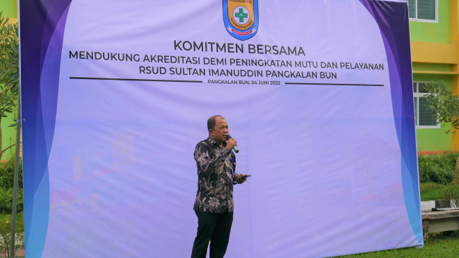 Komitmen Pertahankan Predikat Akreditasi Paripurna, RSSI Pangkalan Bun Gelar Kick Off dan Penandatanganan Komitmen Bersama