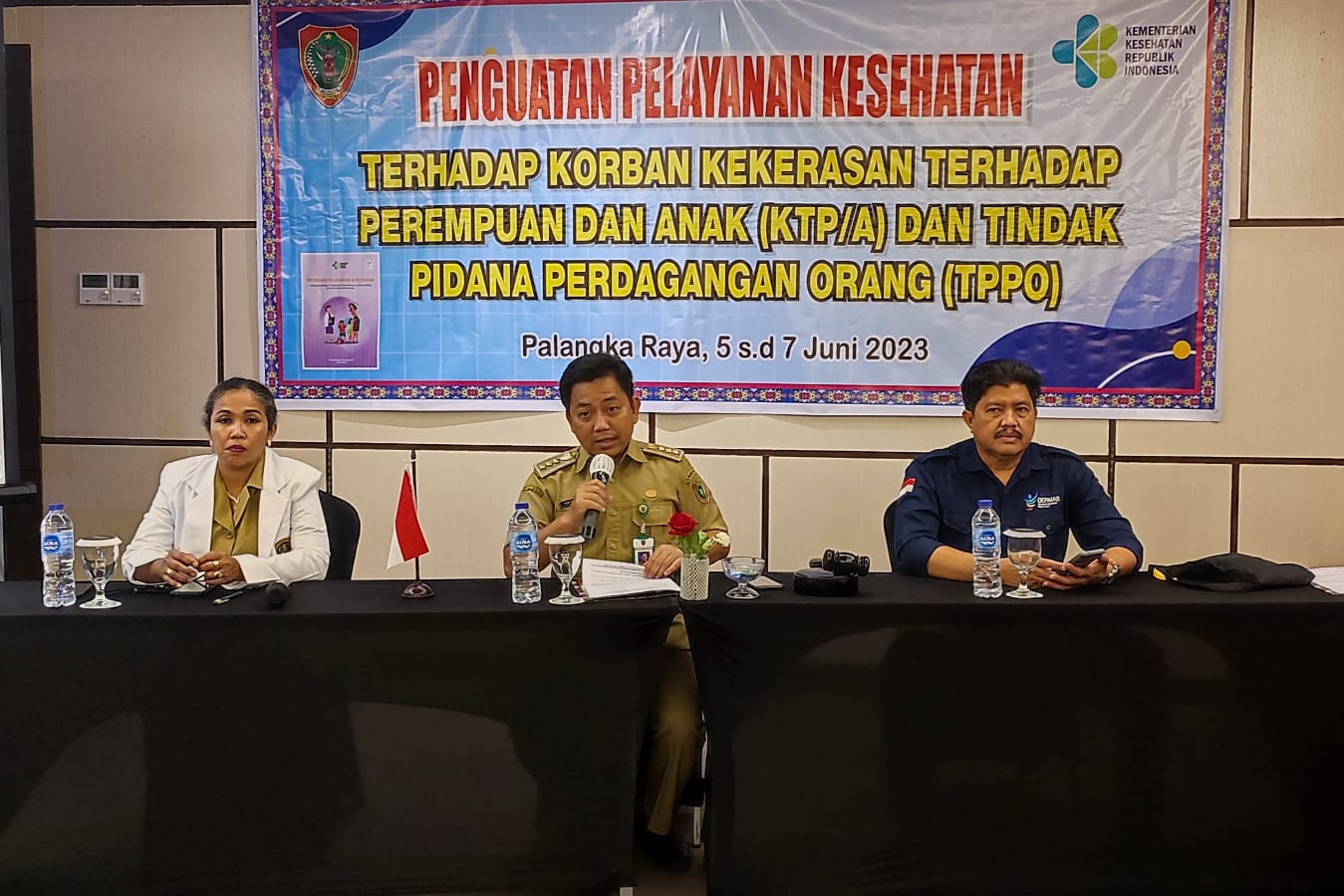 Dinkes Prov. Kalteng Laksanakan Kegiatan Penguatan Pelayanan Kesehatan Terhadap Korban Kekerasan Perempuan dan Anak