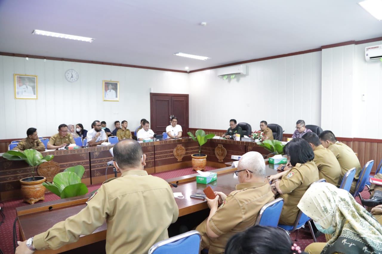 Pemprov. Kalteng Gelar Rapat Evaluasi TPID Terhadap Hasil Rilis BPS Terkait Inflasi Kalteng Bulan Mei 2023