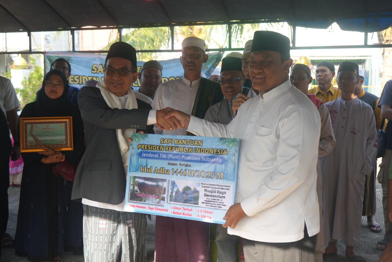 Iduladha Jadi Momentum Kebersamaan, Wagub Kalteng Sampaikan Harapan dan Doa untuk Masyarakat