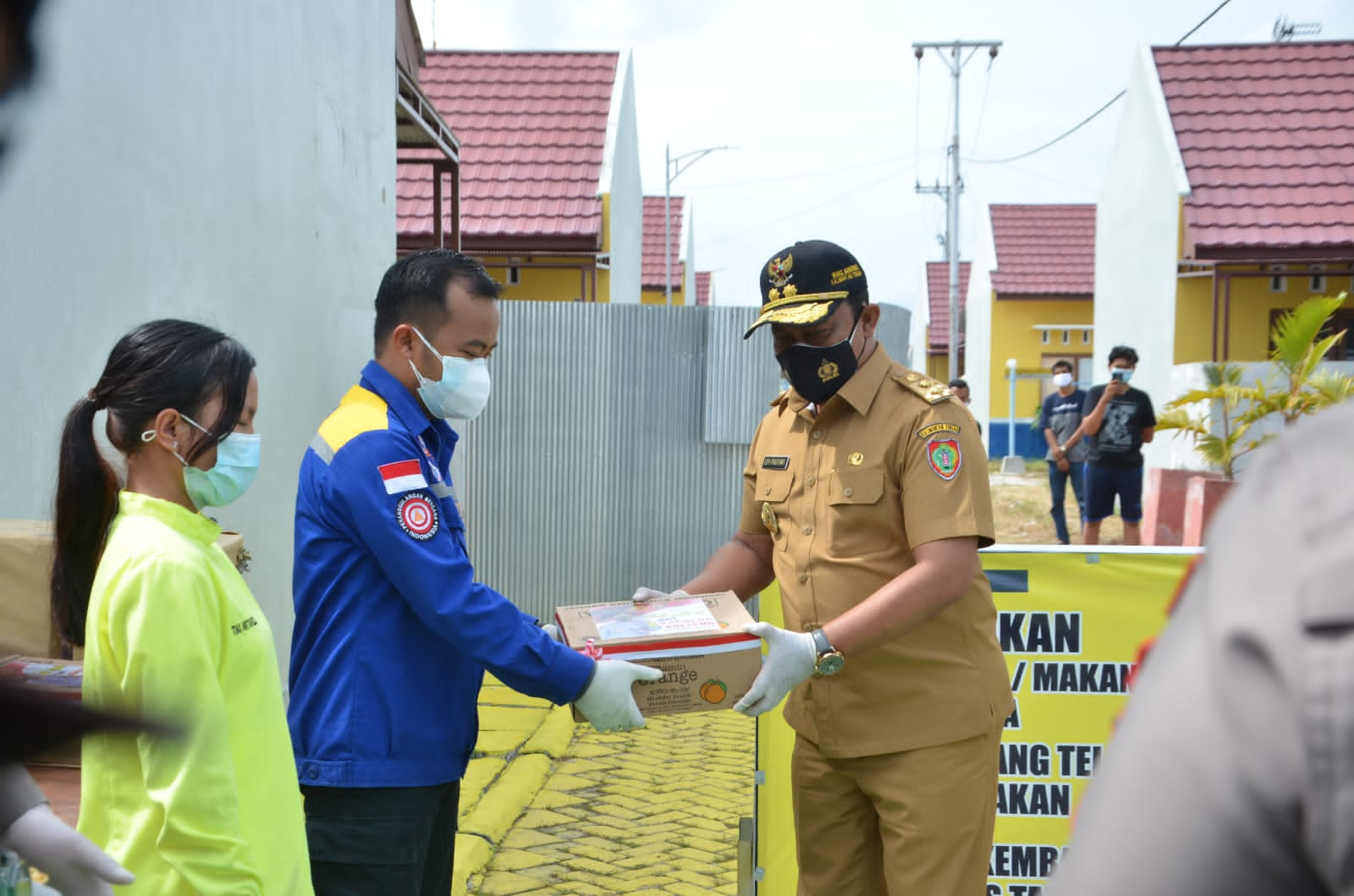 Wagub Kalteng Tinjau Fasilitas Isolasi Mandiri di Kapuas