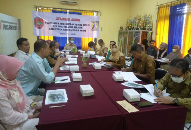 Dispar Kobar Gelar Ekspose Masterplan Obyek Wisata Tebing Tinggi