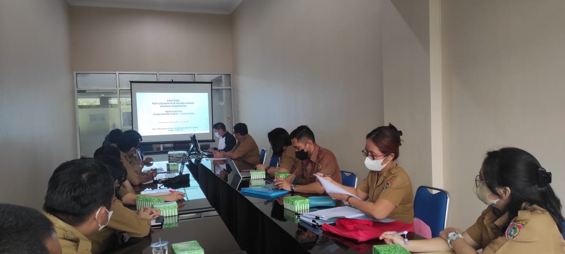 Biro Organisasi Setda Prov. Kalteng Laksanakan Asistensi Penyusunan Peta Proses Bisnis Perangkat Daerah di Lingkungan Pemprov. Kalteng