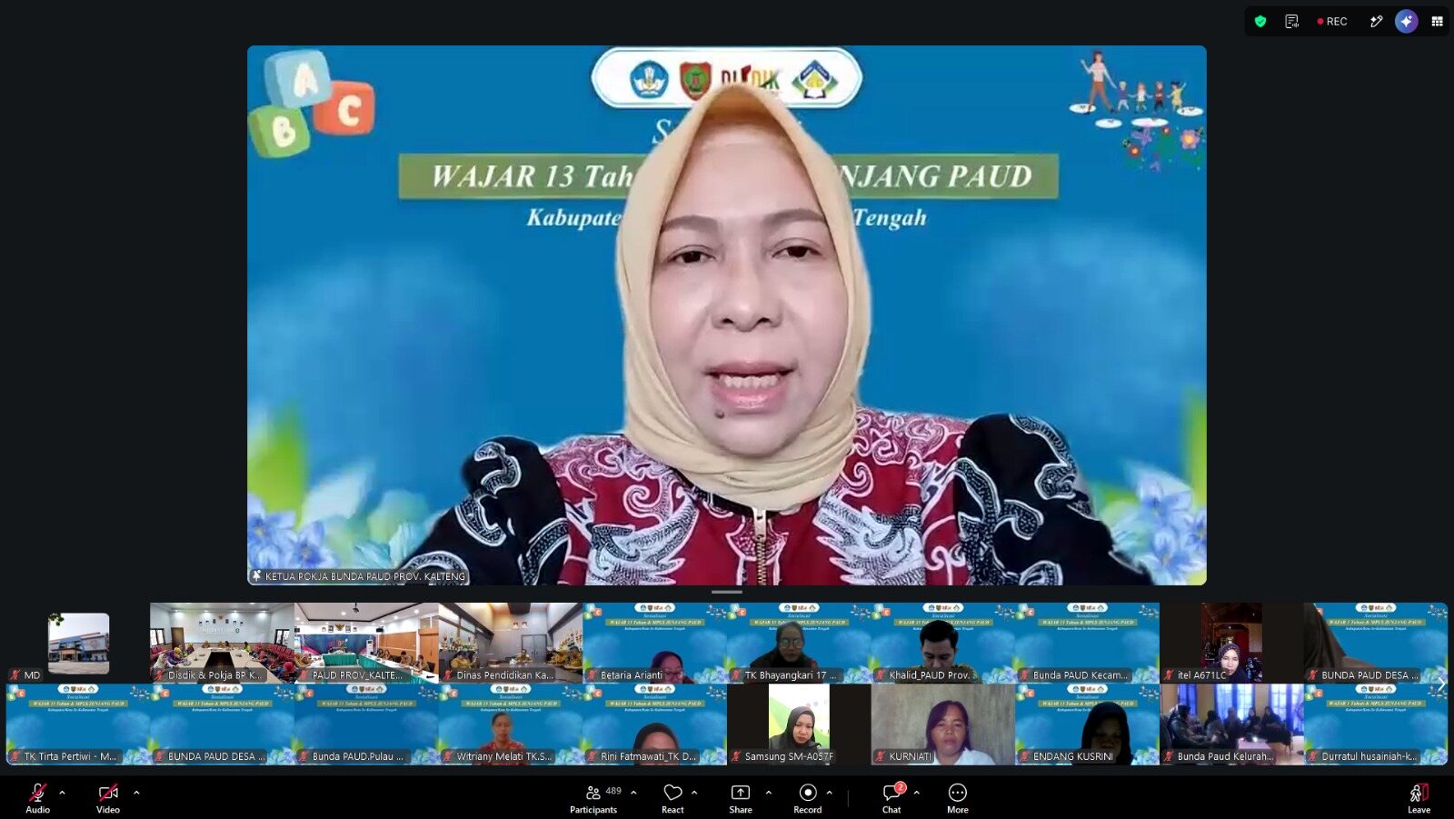 Sosialisasi Wajib Belajar 13 Tahun dan MPLS PAUD, Bunda PAUD Kalteng Ajak Seluruh Elemen Wujudkan Layanan Pendidikan Anak Berkualitas