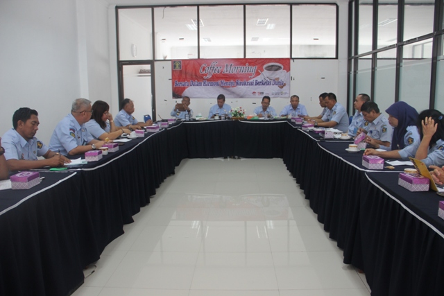 MELALUI COFFE MORNING, YOSEPH INGIN MANTAPKAN PENERAPAN REFORMASI BIROKRASI