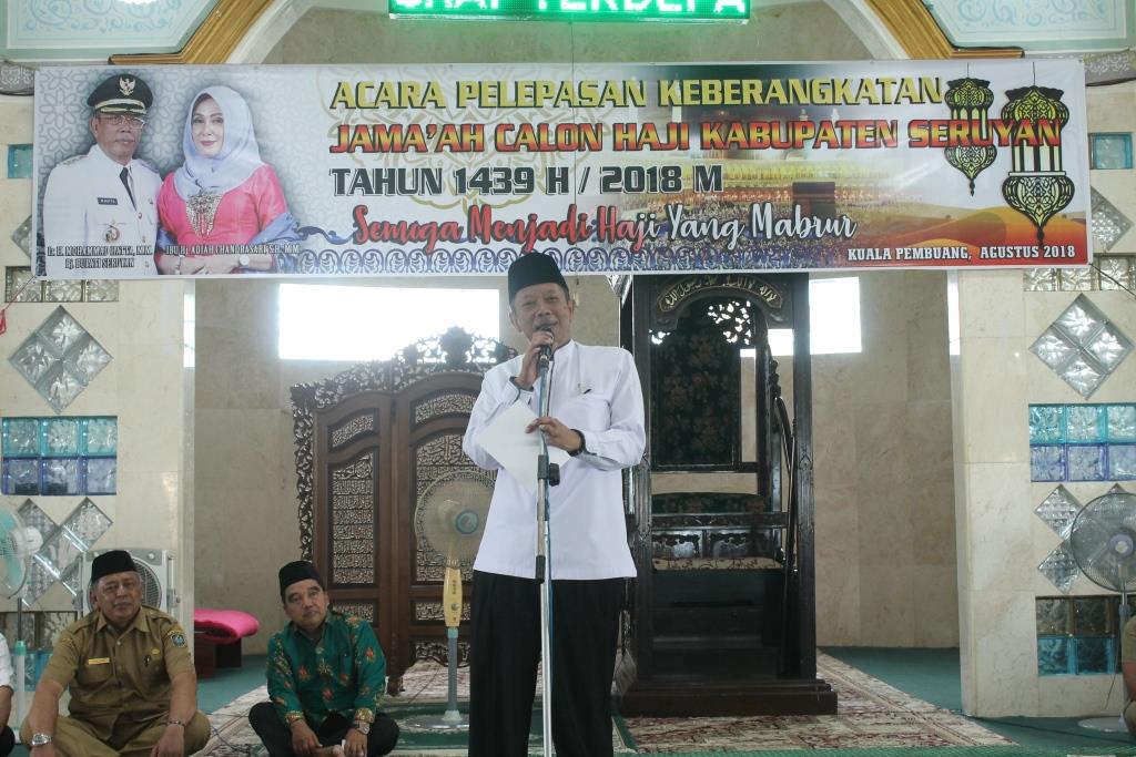 Pj. Bupati Seruyan Lepas Jamaâ€™ah Calon Haji