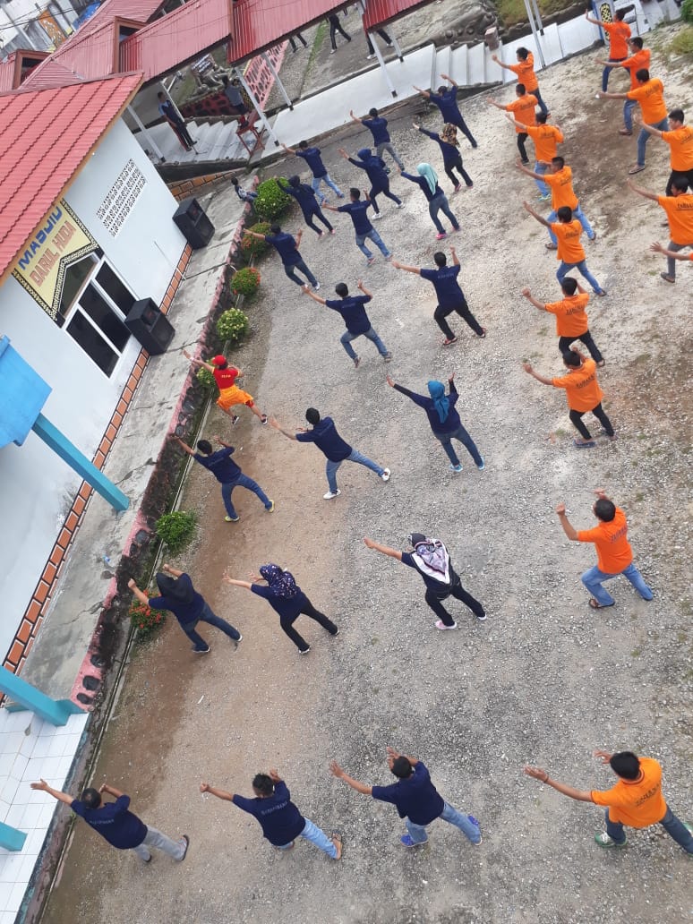 Lapas dan Rutan SeKalteng Turut Serta Pecahkan Rekor Muri Dan Dunia Melalui Senam Poco-Poco
