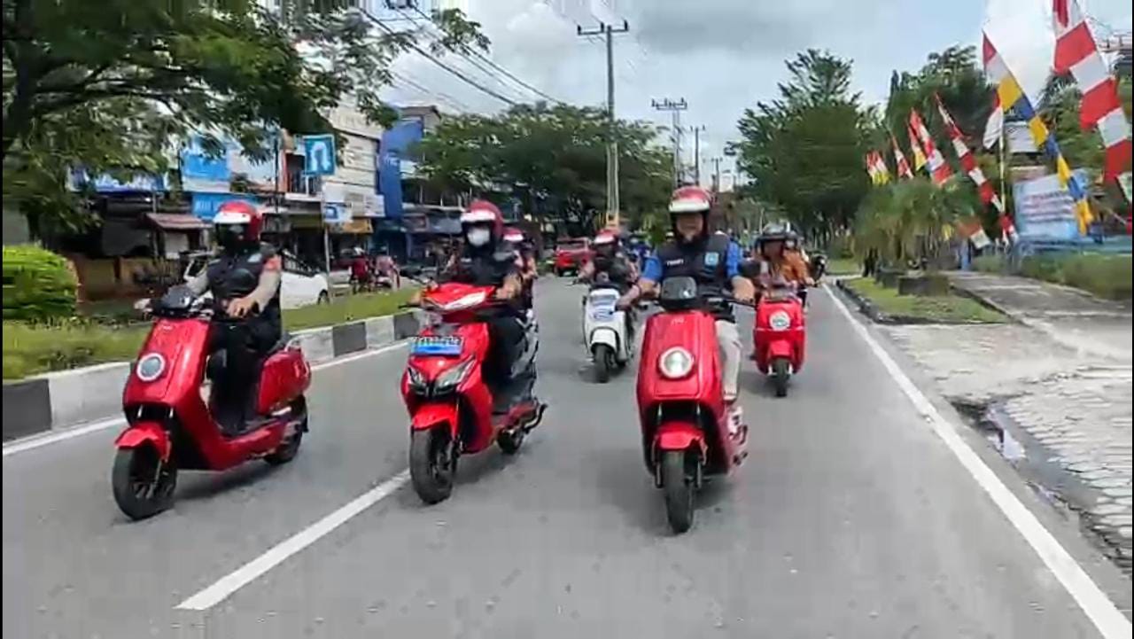 Pemprov Apresiasi Stasiun Pengisian Kendaraan Listrik Umum (SPKLU) pertama di Kalteng