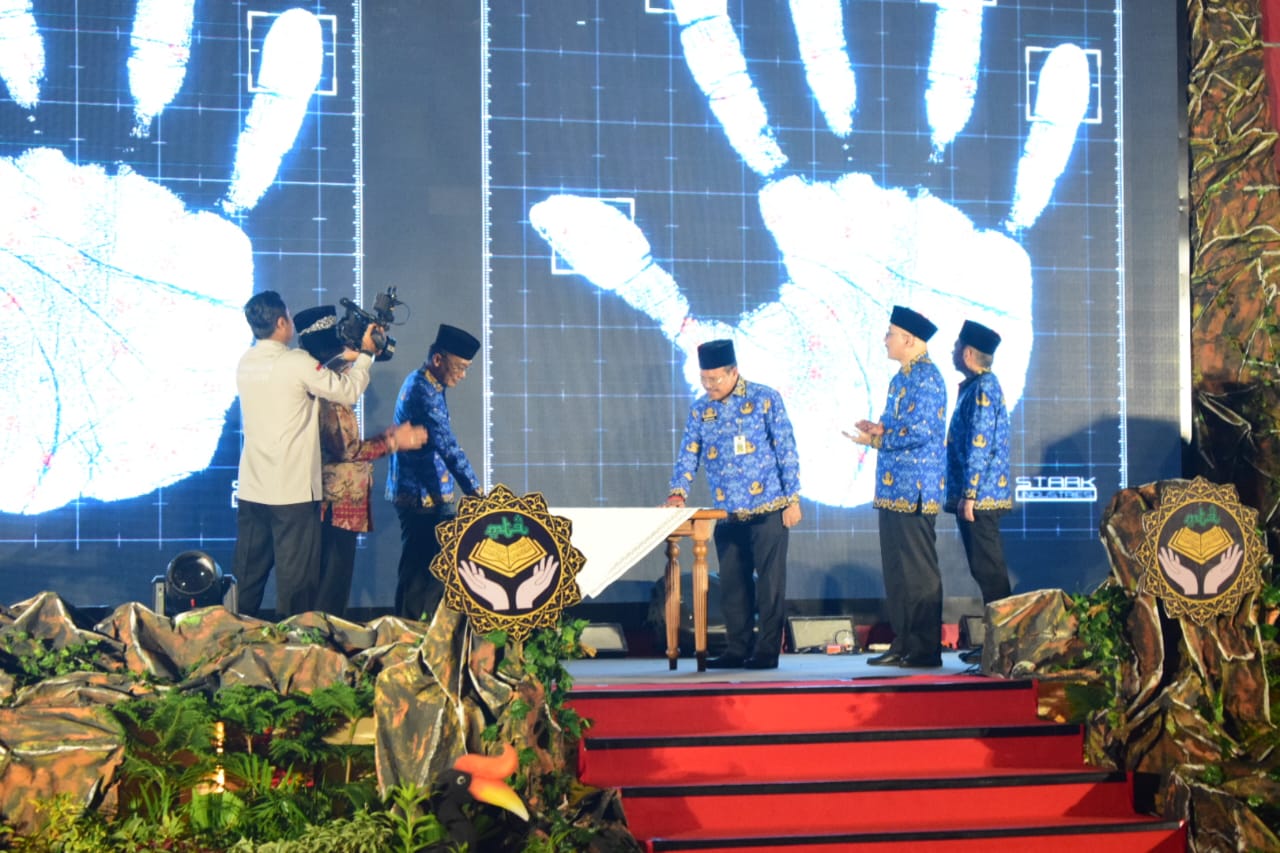 Kepala Dislutkan Prov. Kalteng Hadiri Launching dan Sosialisasi MTQ VII KORPRI Nasional