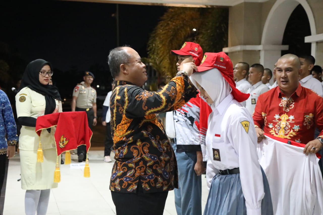 Plh Asisten Pemkesra Maskur Buka Pusdiklat Paskibraka Tahun 2024