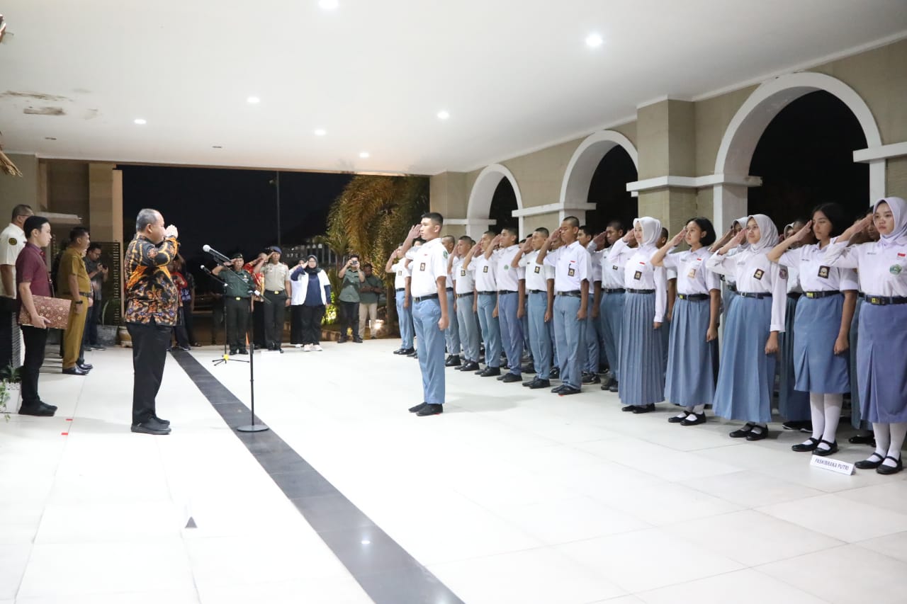 Plh Asisten Pemkesra Maskur Buka Pusdiklat Paskibraka Tahun 2024